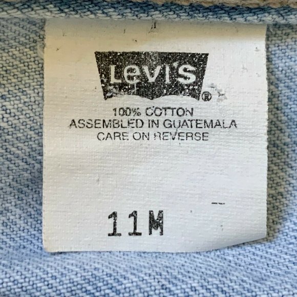 Vintage Silvertab Levis Flare 11M Mid-rise Boyfriend Light Wash Plain Pockets - Picture 9 of 12
